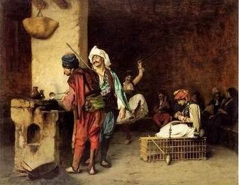 unknow artist Arab or Arabic people and life. Orientalism oil paintings 60 Norge oil painting art